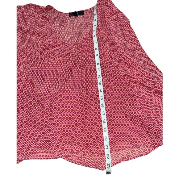 Women's Jessica Simspon Pink/Orange Abstract Sleeveless Top - XS - Picture 11 of 11